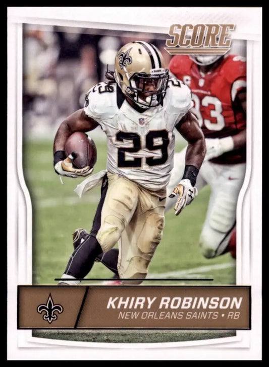 2016 Score - Khiry Robinson #201 - Football Card Single