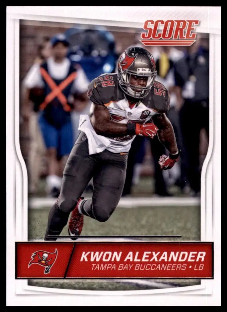 2016 Score Kwon Alexander #309 Tampa Bay Buccaneers Football Card NFL Sports - Football Card Single