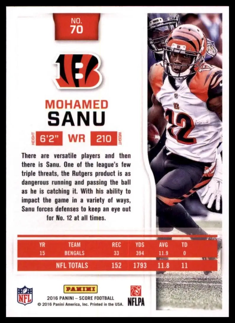 2016 Score - Mohamed Sanu #70
