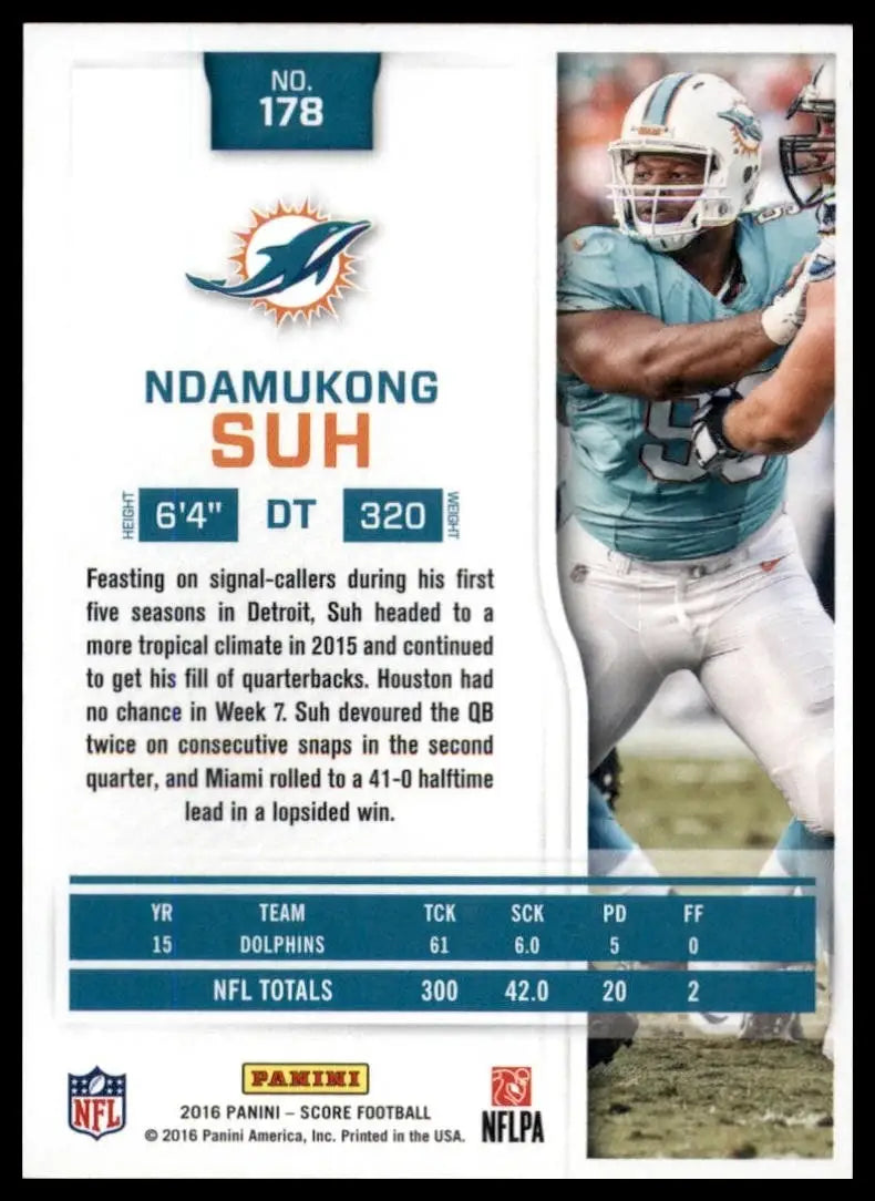 2016 Score - Ndamukong Suh #178