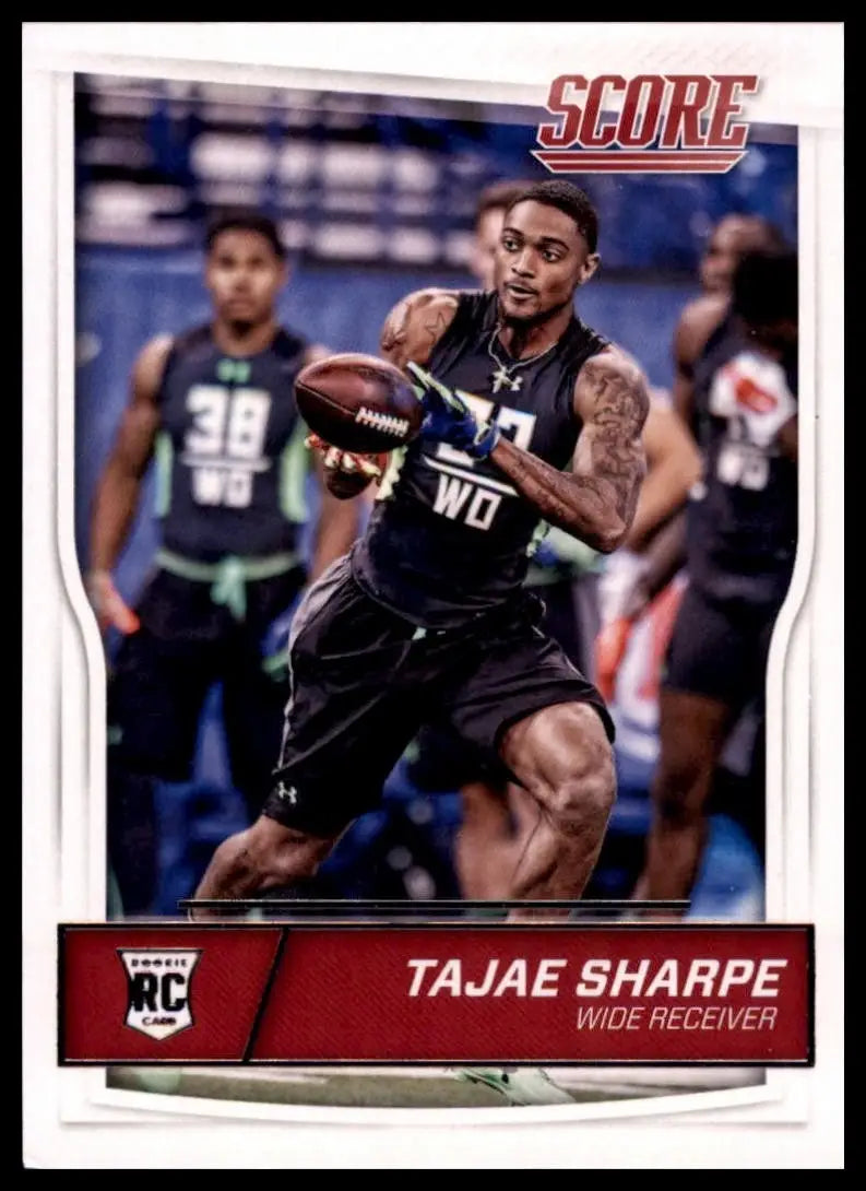 2016 Score Rookie Tajae Sharpe #375 Football Card NFL Sports - Football Card Single