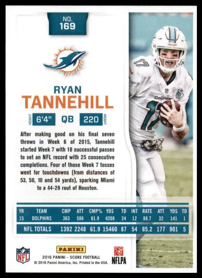 2016 Score - Ryan Tannehill #169