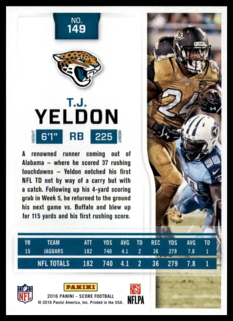 2016 Score - T.J. Yeldon #149