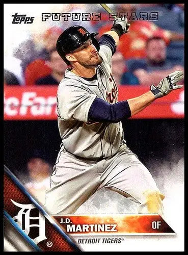 Baseball card featuring J.D. Martinez FS NM-MT from 2016 Topps #110 with original gloss