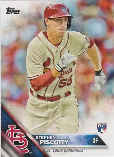 2016 Topps #146 Stephen Piscotty NM-MT RC Rookie Cardinals - Baseball Card Single