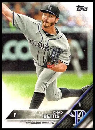 2016 Topps #149 Chad Bettis NM-MT Rockies ID:12942 - Baseball Card Single