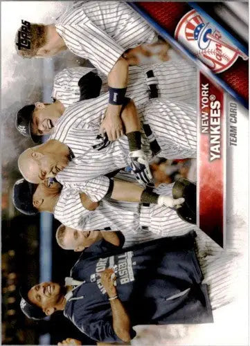 2016 Topps #155 New York Yankees NM-MT Yankees - Baseball Card Single