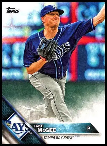 2016 Topps #189 Jake McGee NM-MT Rays ID:10174 - Baseball Card Single