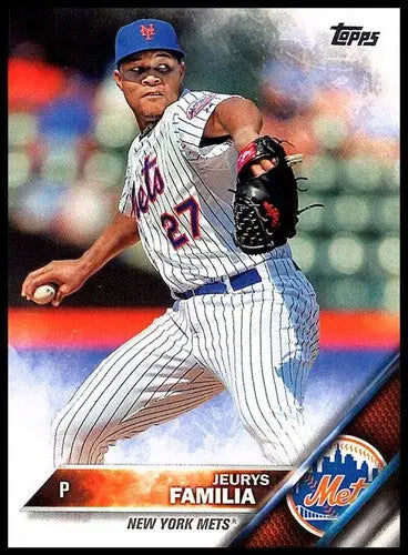 2016 Topps #190 Jeurys Familia NM-MT Mets - Baseball Card Single