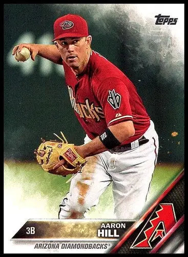 Aaron Hill baseball card from 2016 Topps #203 with original gloss and NM-MT condition