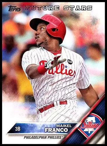 2016 Topps #207 Maikel Franco NM-MT Phillies FS ID:10178 - Baseball Card Single