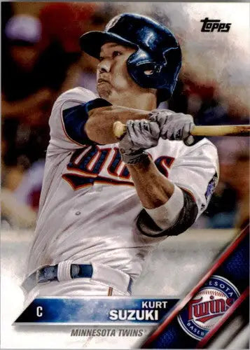 2016 Topps #208 Kurt Suzuki NM-MT Twins - Baseball Card Single