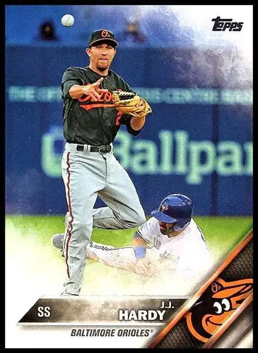 Original gloss 2016 Topps J.J. Hardy NM-MT Orioles baseball card product image