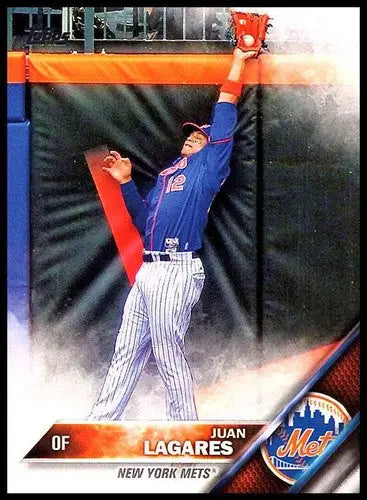 2016 Topps #236 Juan Lagares NM-MT Mets ID:9755 - Baseball Card Single