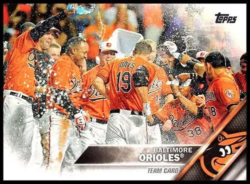 Baltimore Orioles baseball card featuring Simply Sandoval from 2016 Topps #238 with original gloss
