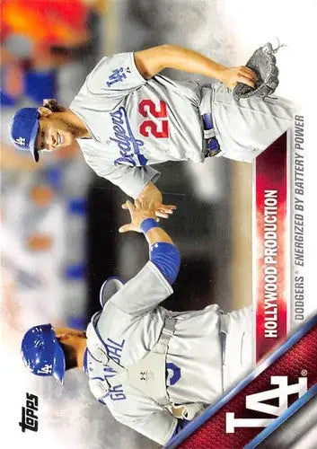 2016 Topps #24 Clayton Kershaw NM-MT Dodgers - Baseball Card Single