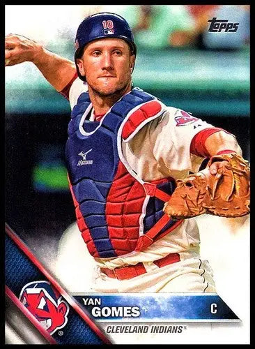 2016 Topps #30 Yan Gomes NM-MT Indians ID:10166 - Baseball Card Single