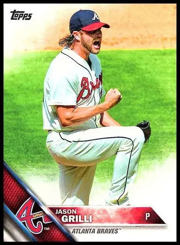 2016 Topps #347 Jason Grilli NM-MT Braves ID:3005 - Baseball Card Single