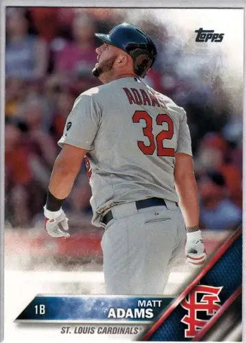 2016 Topps #434 Matt Adams NM-MT Cardinals ID:3069 - Baseball Card Single