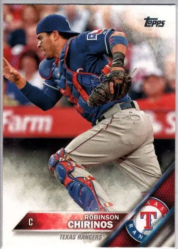 2016 Topps #464 Robinson Chirinos NM-MT Rangers - Baseball Card Single