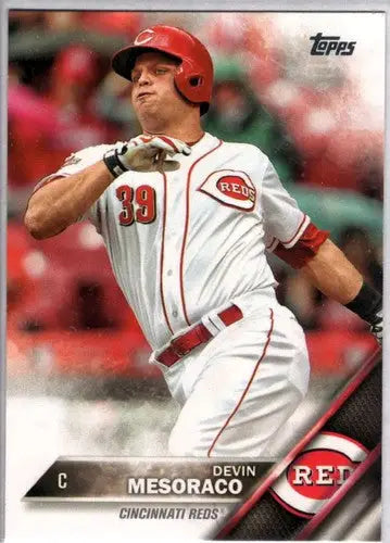 2016 Topps Devin Mesoraco baseball card with original gloss and NM-MT condition