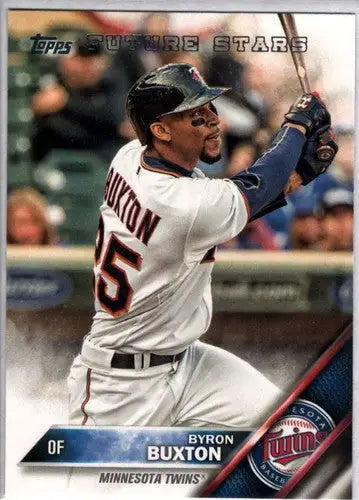 Byron Buxton baseball card 2016 Topps Future Star with original gloss NM-MT