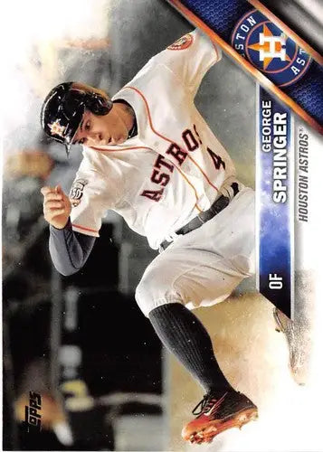 2016 Topps #53 George Springer NM-MT Astros ID:10167 - Baseball Card Single