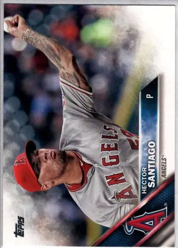 Original gloss baseball card 2016 Topps 545A Hector Santiago NM-MT product