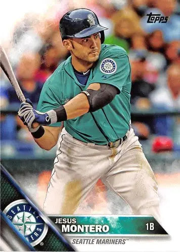 2016 Topps #55 Jesus Montero NM-MT Mariners ID:2840 - Baseball Card Single