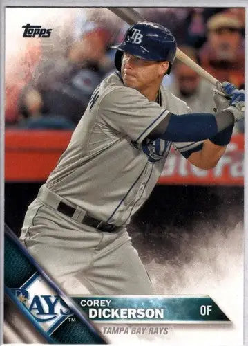 2016 Topps #570 Corey Dickerson NM-MT Rays ID:3168 - Baseball Card Single