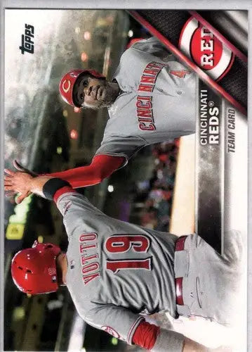 Cincinnati Reds baseball card with original gloss from 2016 Topps #612 NM-MT