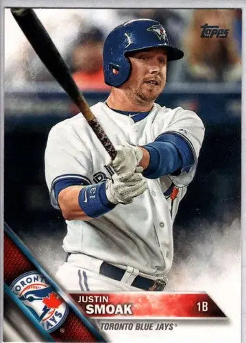 2016 Topps #617 Justin Smoak NM-MT Blue Jays ID:3207 - Baseball Card Single