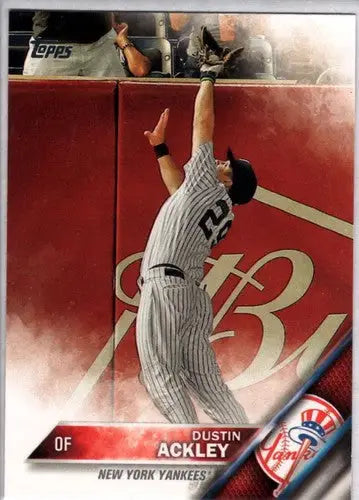 2016 Topps #619 Dustin Ackley NM-MT Yankees - Baseball Card Single