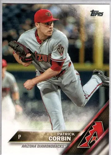 2016 Topps Patrick Corbin NM-MT baseball card with original gloss Diamondbacks ID 3217