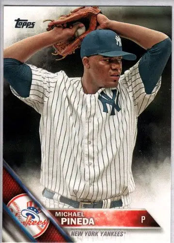 2016 Topps #638 Michael Pineda NM-MT Yankees - Baseball Card Single