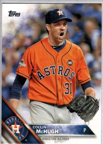 2016 Topps #652 Collin McHugh NM-MT Astros - Baseball Card Single