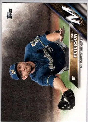 Original gloss Baseball card of Shane Peterson NM-MT from 2016 Topps #672