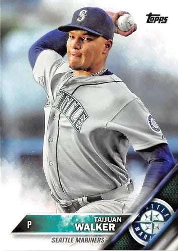 Taijuan Walker baseball card with original gloss from 2016 Topps NM-MT Mariners