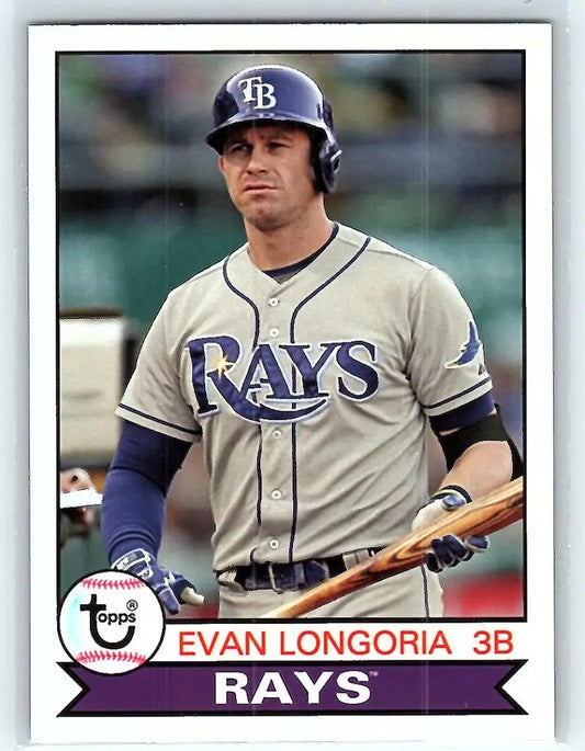 2016 Topps Archives #104 Evan Longoria NM-MT Rays 1979 Design ID:1542 - Baseball Card Single