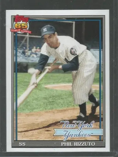 2016 Topps Archives #209 Phil Rizzuto NM-MT Yankees 1991 Design ID:43531 - Baseball Card Single
