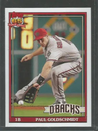 2016 Topps Archives #231 Paul Goldschmidt NM-MT Diamondbacks 1991 Design ID:1598 - Baseball Card Single