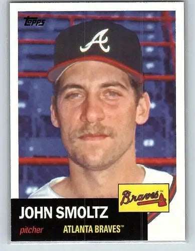 2016 Topps Archives #45 John Smoltz NM-MT Braves 1953 Design ID:1512 - Baseball Card Single