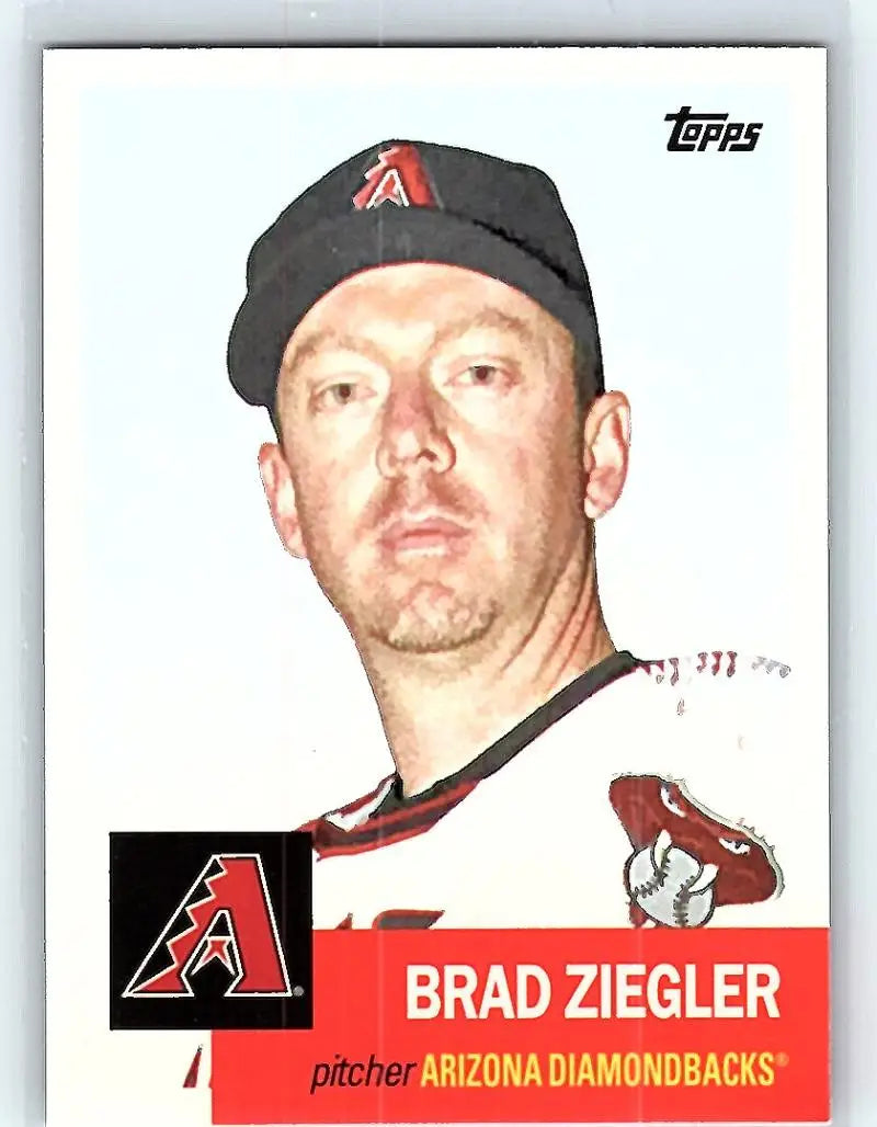 2016 Topps Archives #64 Brad Ziegler NM-MT Diamondbacks 1953 Design - Baseball Card Single