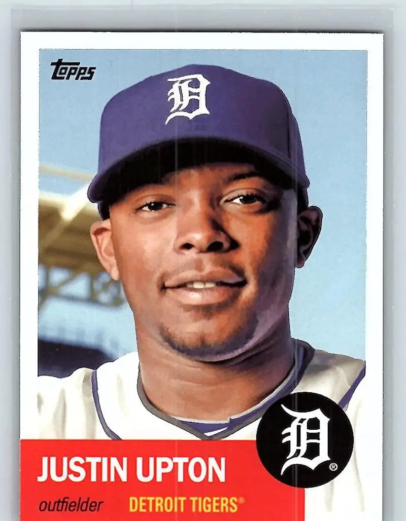 2016 Topps Archives #65 Justin Upton NM-MT Tigers 1953 Design ID:1528 - Baseball Card Single