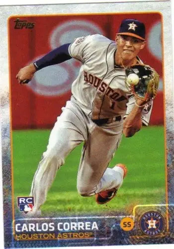 2016 Topps Berger’s Best #BB2-2015 Carlos Correa NM-MT Astros ID:9844 - Baseball Card Single