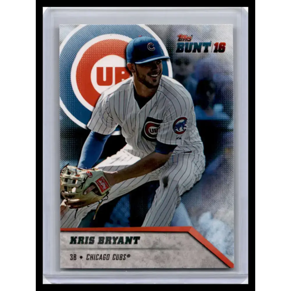 2016 Topps Bunt #10 Kris Bryant NM-MT Chicago Cubs Baseball Card - Baseball Card Single