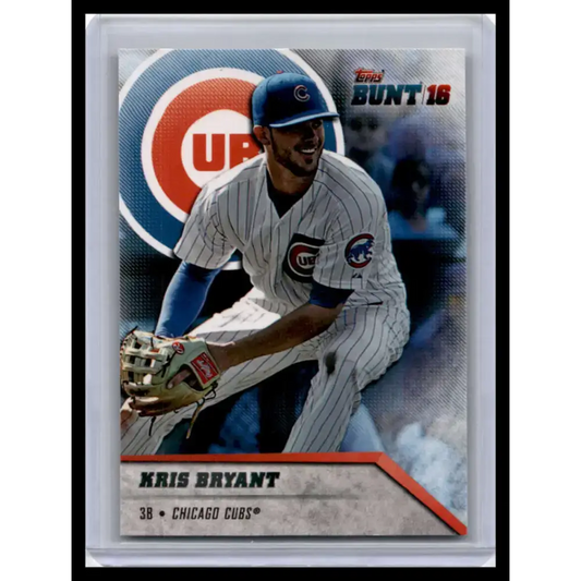 2016 Topps Bunt #10 Kris Bryant NM-MT Chicago Cubs Baseball Card - Baseball Card Single