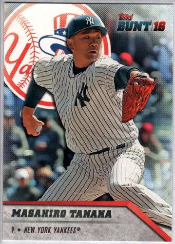 2016 Topps Bunt #104 Masahiro Tanaka NM-MT Yankees - Baseball Card Single