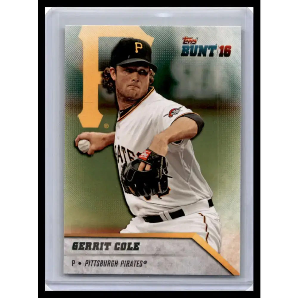2016 Topps Bunt #122 Gerrit Cole NM-MT Pittsburgh Pirates Baseball Card - Baseball Card Single