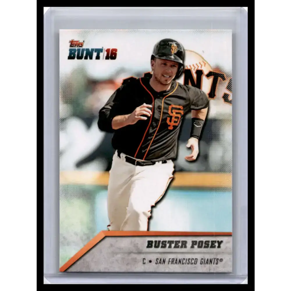 2016 Topps Bunt #72 Buster Posey NM-MT San Francisco Giants Baseball Card - Baseball Card Single